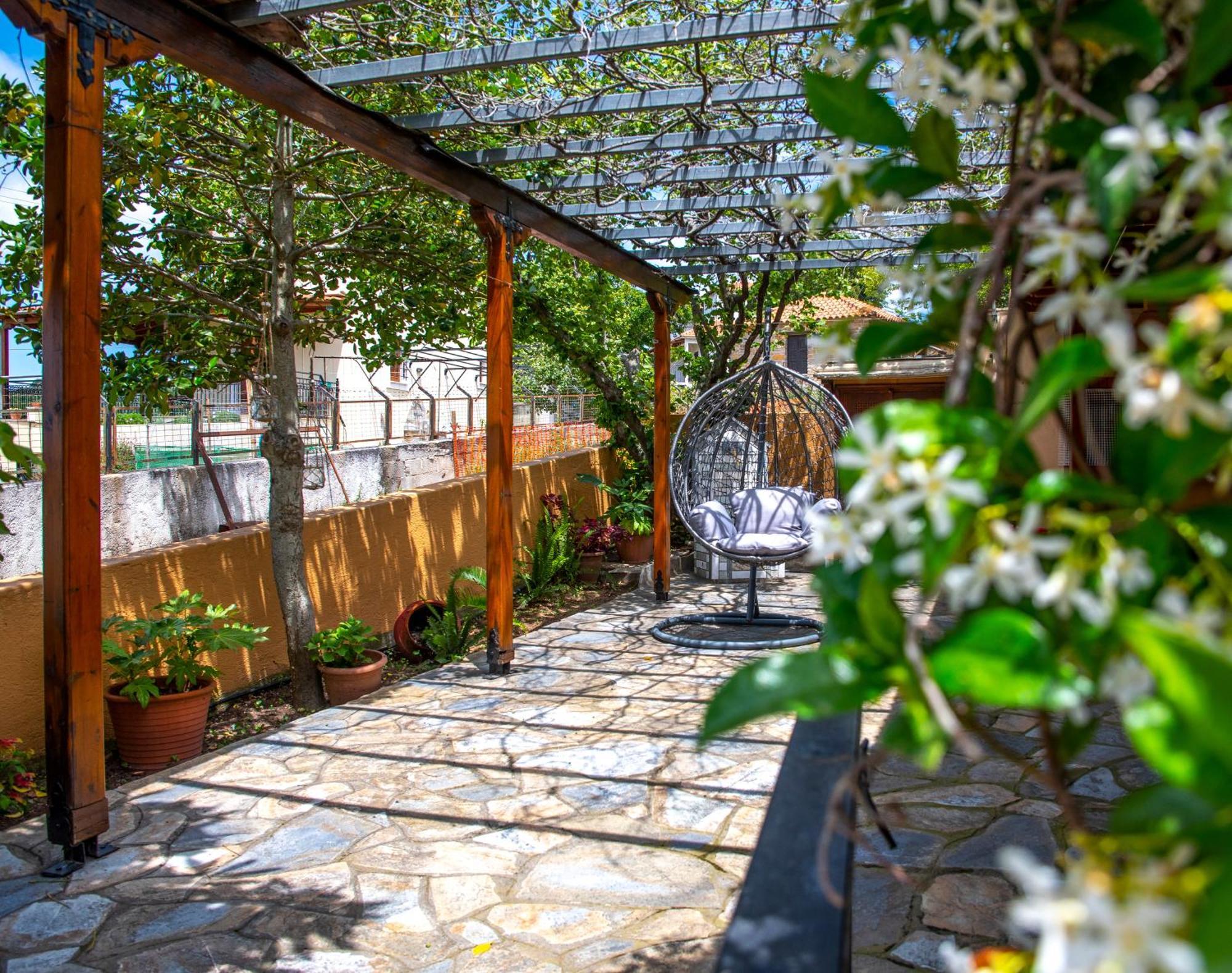 Vila La Casa De Vacation Lafkos Exteriér fotografie