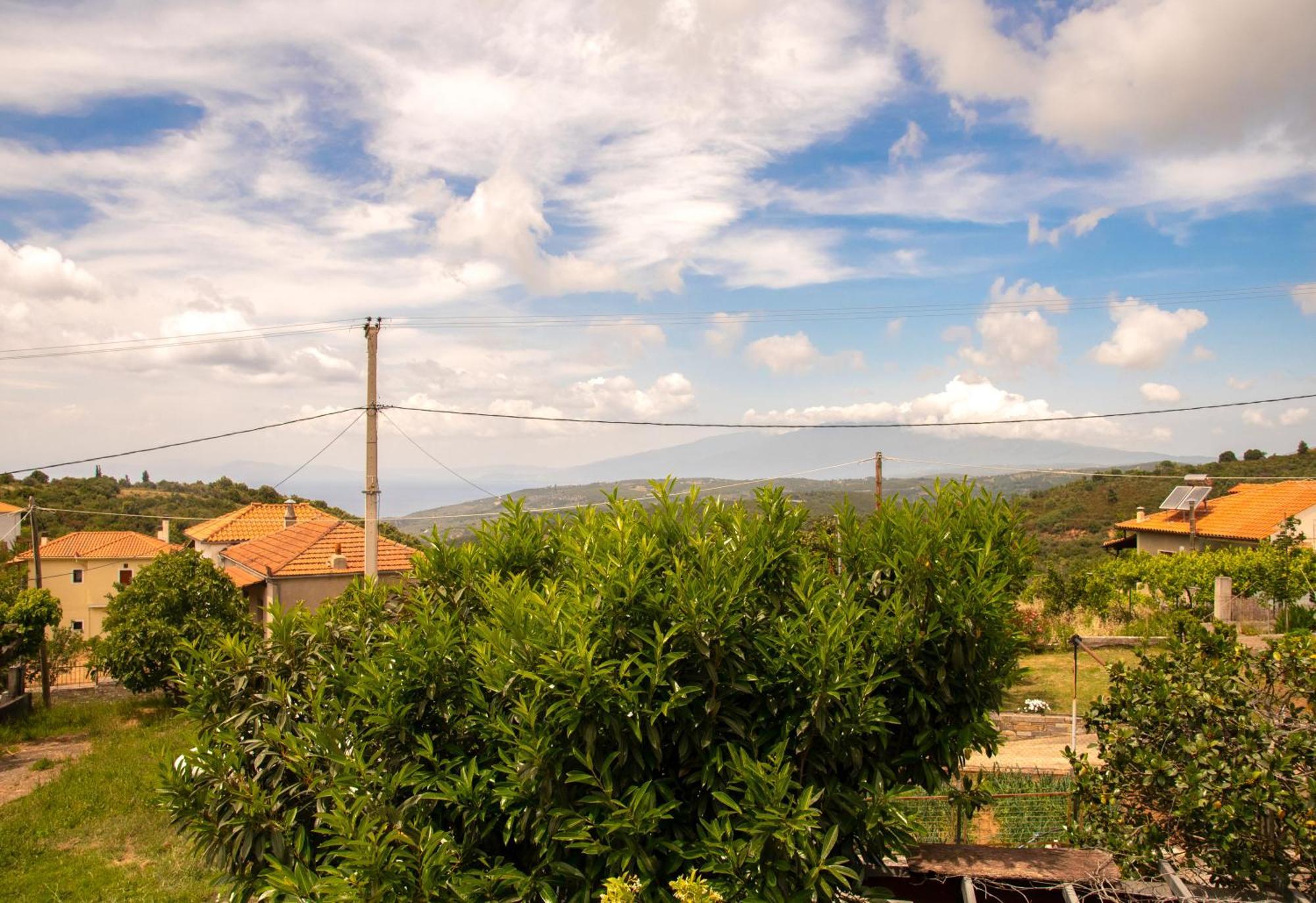 Vila La Casa De Vacation Lafkos Exteriér fotografie