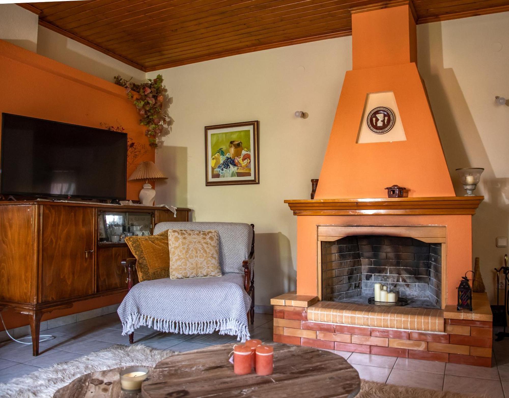 Vila La Casa De Vacation Lafkos Exteriér fotografie
